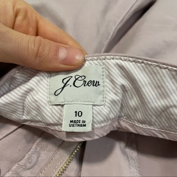 J crew 4” stretch chino shorts lavender dust purple - Picture 7 of 7